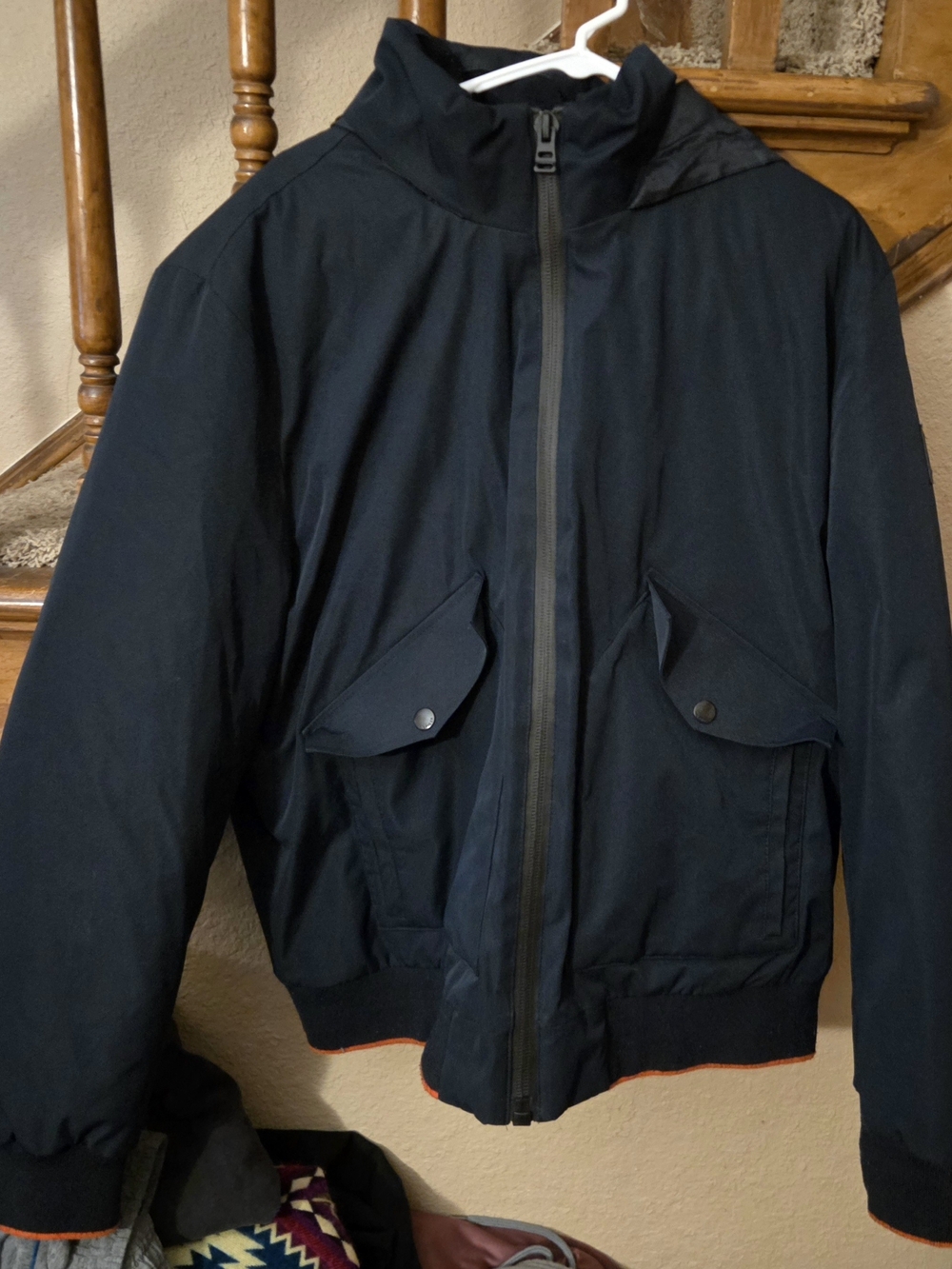 Tommy Hilfiger Men’s Hooded Bomber Jacket